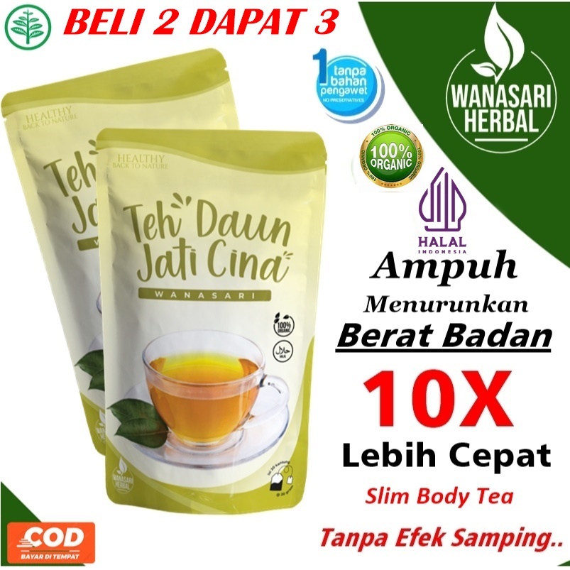 Jual Detox Tea And Slimming Tea Teh Diet Rempah Teh Diet Pelangsing Detox Peluntur Lemak Badan