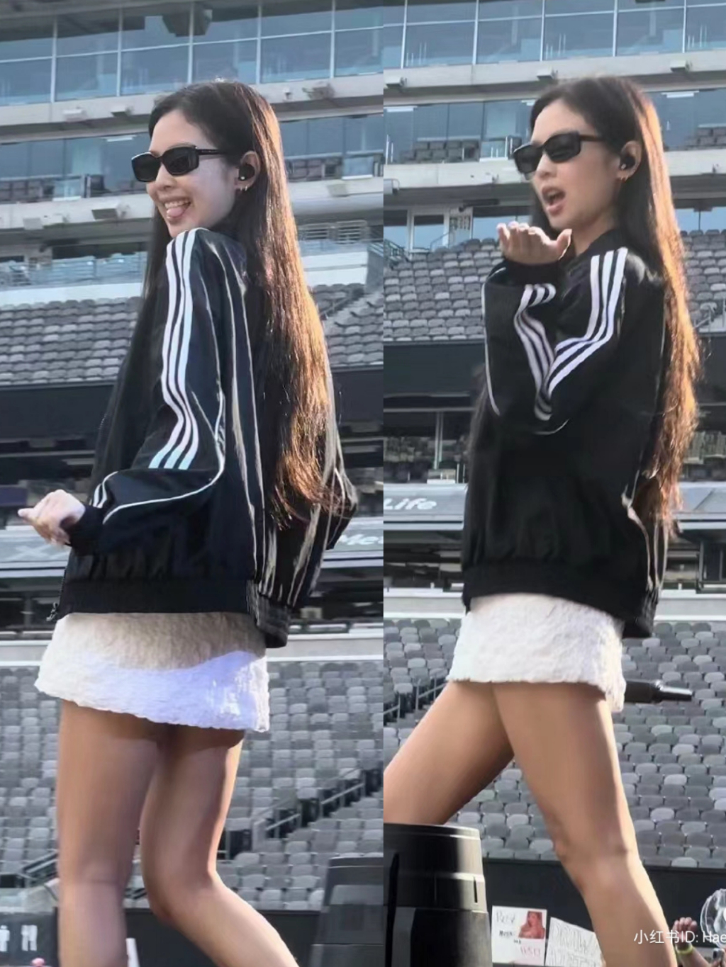 Adidas Jennie Original Track Jacket Windbreakers Bomber