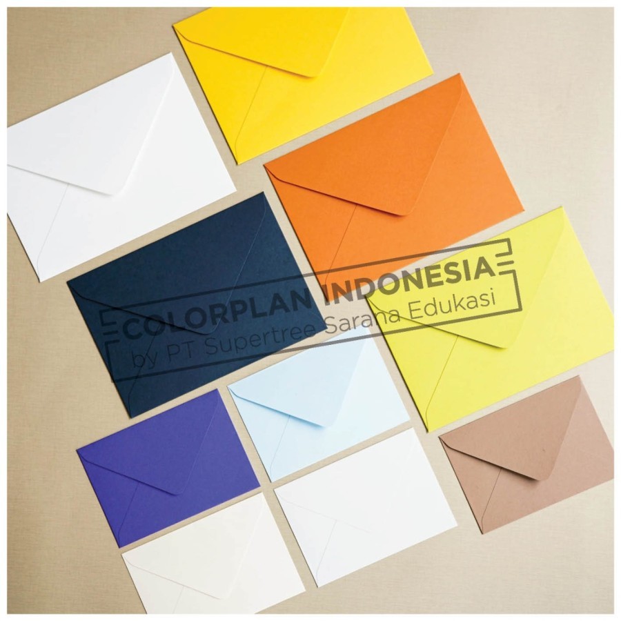 Jual Amplop Colorplan 135gsm 114 x 162 mm (1 Pack isi 10 Pcs) | Shopee ...