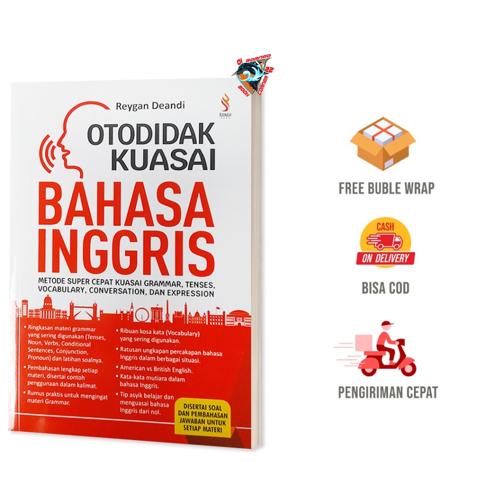 Jual Buku Belajar Bahasa Inggris Otodidak Kuasai Bahasa Inggris