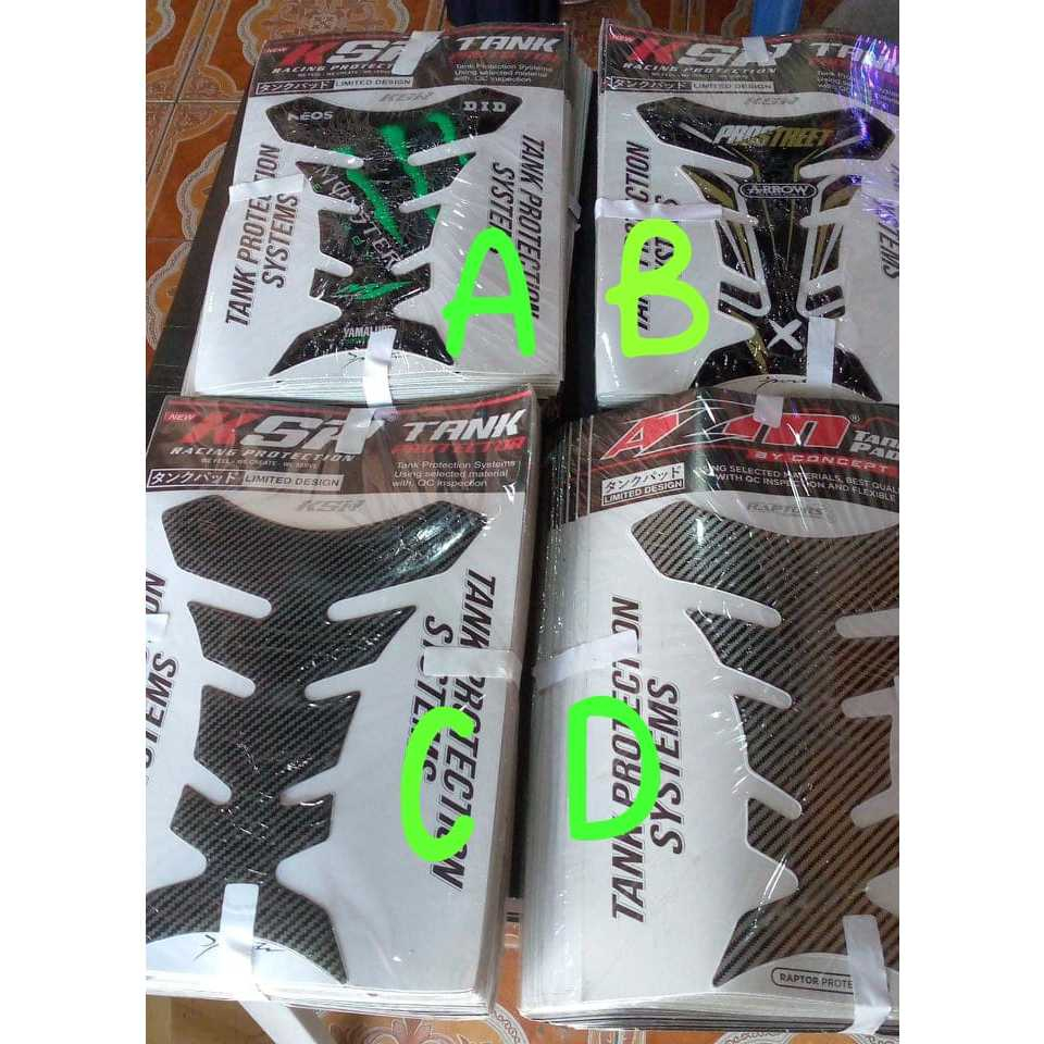 Jual Stiker Tankpad TANK Protection System untuk motor gede | Shopee ...