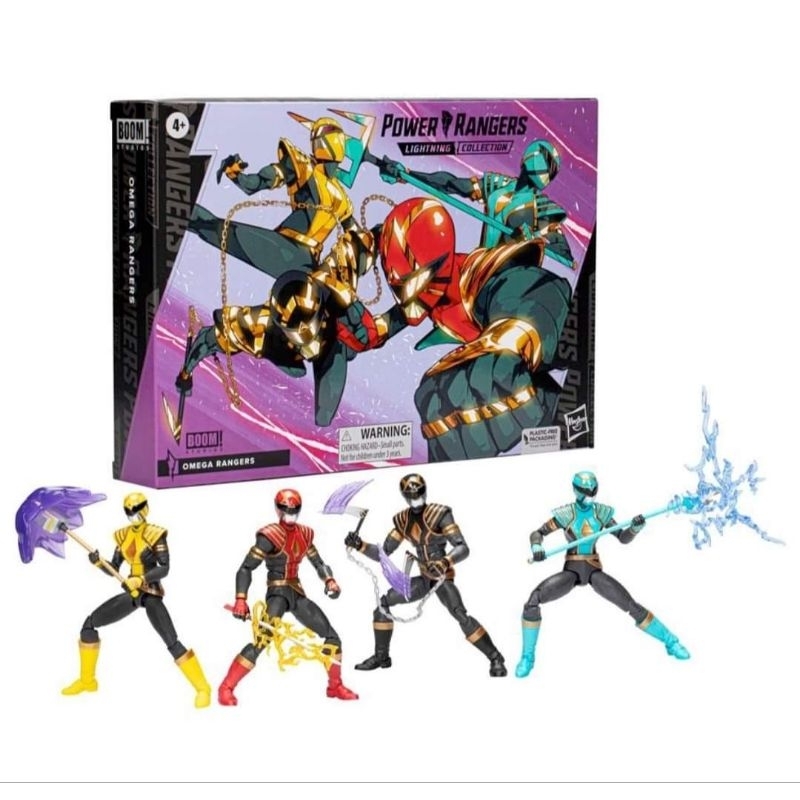 Jual Lightning Collection Power Rangers Omega rangers boom studios pre ...