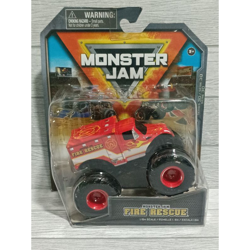Jual Spin Master Monster Jam Diecast - Fire Rescue | Shopee Indonesia