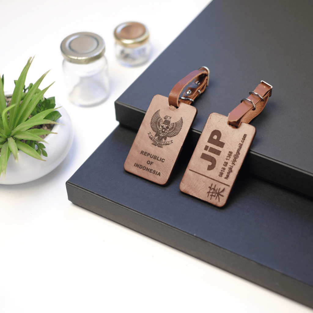 Jual PENANDA KOPER KULIT ASLI - LUGGAGE TAG- GANTUNGAN KOPER | Shopee ...