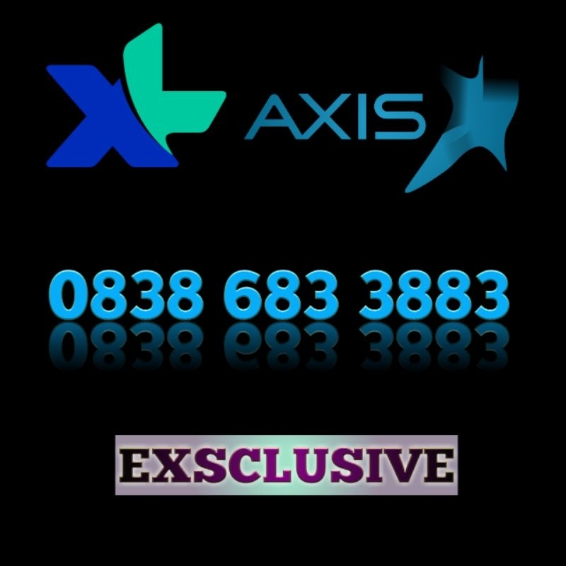 Jual Nomor cantik exsclusive varian 83 spesial Kartu perdana Axis ...