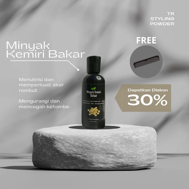 Jual Minyak Kemiri Bakar 100% Asli Minyak Kemiri Bakar 60ml | Shopee ...