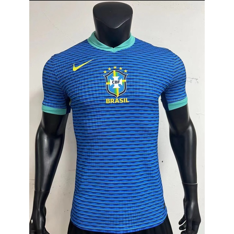 Jual (PLAYER ISSUE) JERSEY BOLA BRAZIL AWAY COPA AMERICA 2024 PI ...