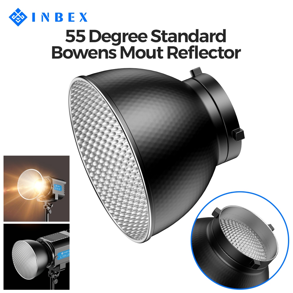 Jual INBEX Light Reflector Standard Bowens Mout Reflector Kap lampu ...