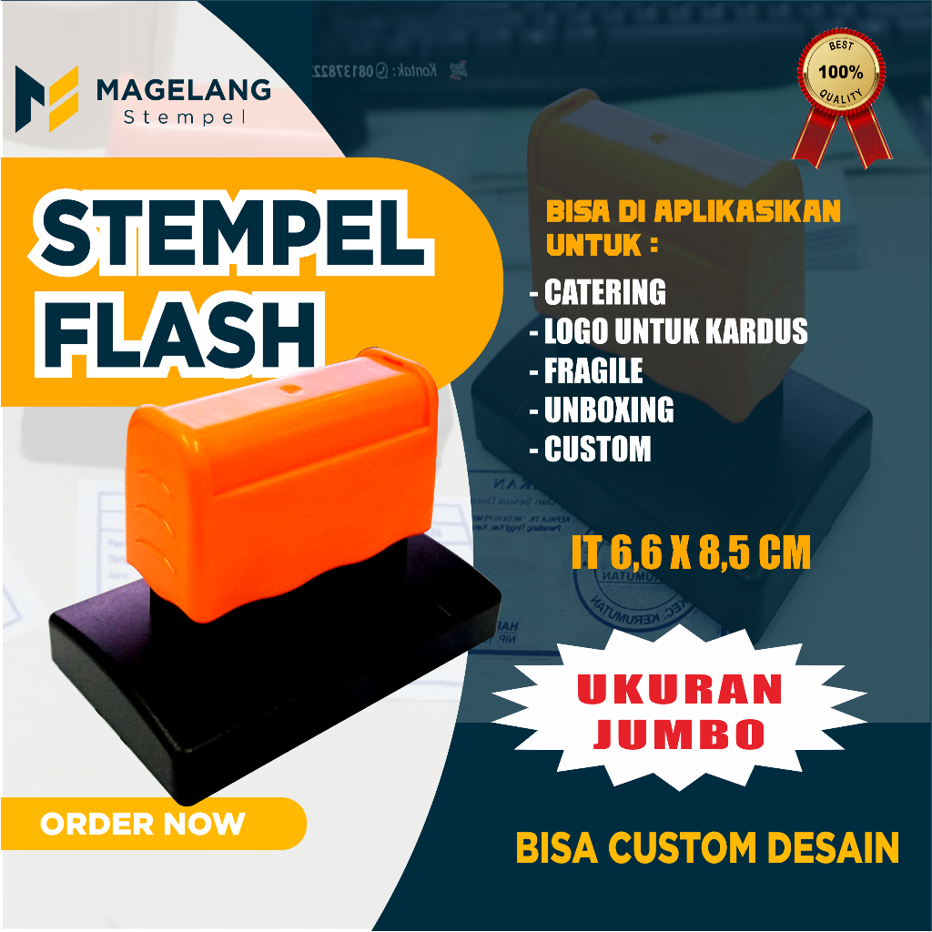 Jual Stempel Box Makanan / Stempel Kardus | Shopee Indonesia