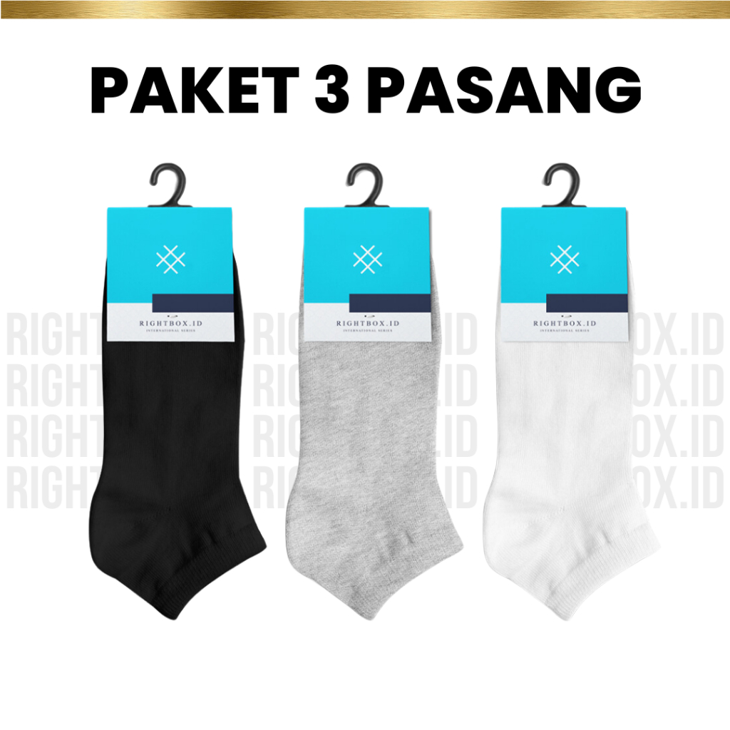 Jual Rightbox Id Paket Pasang Kaos Kaki Pendek Semata Kaki Size Dewasa Shopee Indonesia