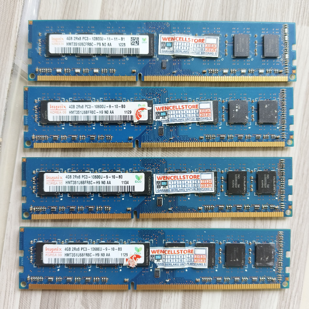 Hynix X 4gb SK Hynix HMT451U7AFR8A-PB 8GB 2x4GB 1Rx8 PC3-12800