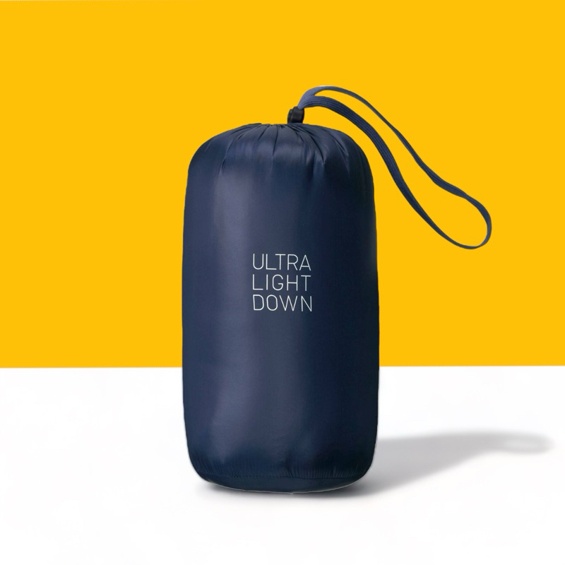 UNIQLO Stuff Sack Ultralight Down Pouch sarung Jaket Bulu Angsa Kantong  Penyimpanan Pakaian