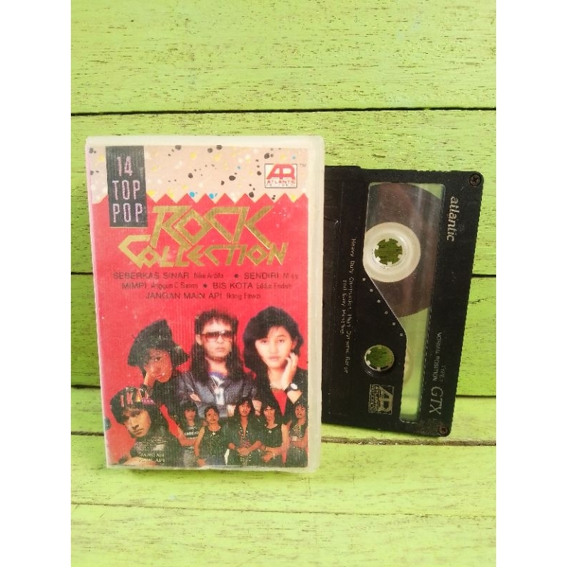 Jual kaset 14 Top Pop Rock Collection | Shopee Indonesia