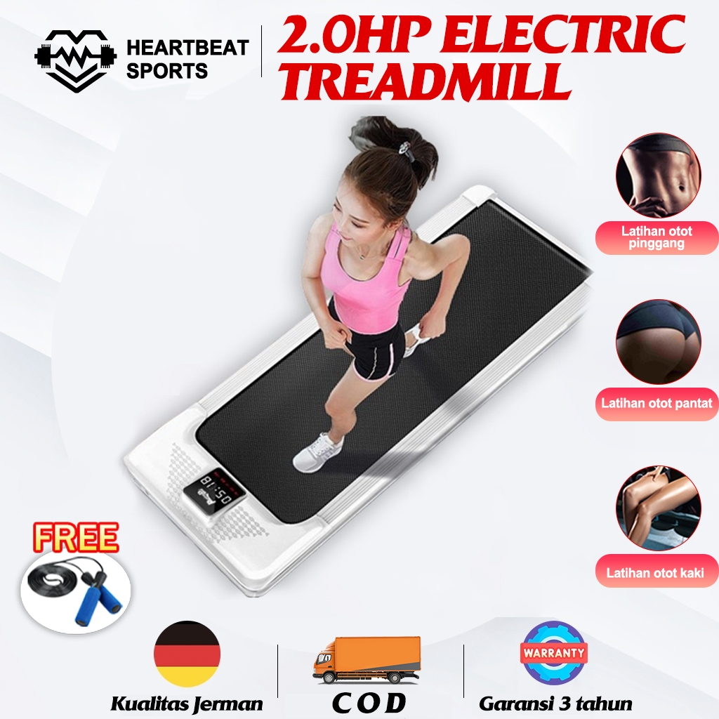 Treadmill Listrik Walking Pad Running