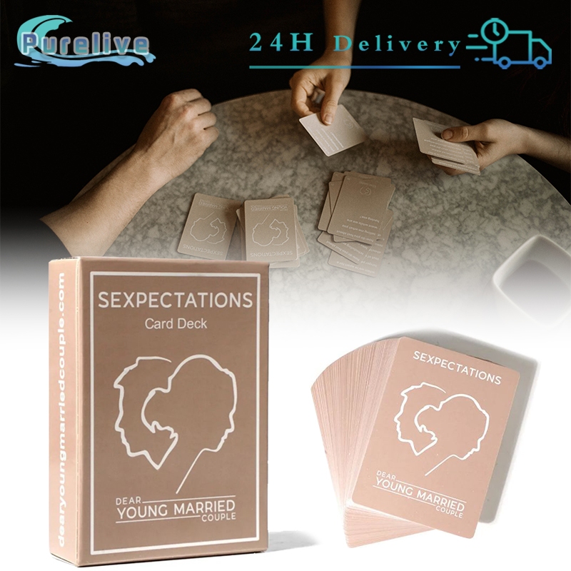 SEXPECTATIONS – Mazzo Di Carte Per Coppie: 52 Domande Per Iniziare Conversazioni Intime