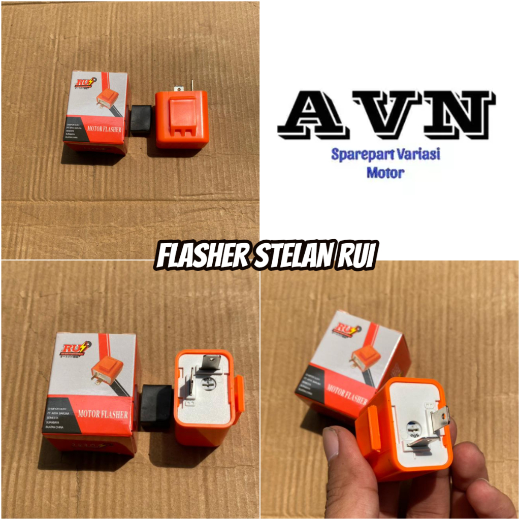Jual FLASHER STELAN RUI || FLASHER SETELAN STD SEN KEDIP MOTOR | Shopee ...