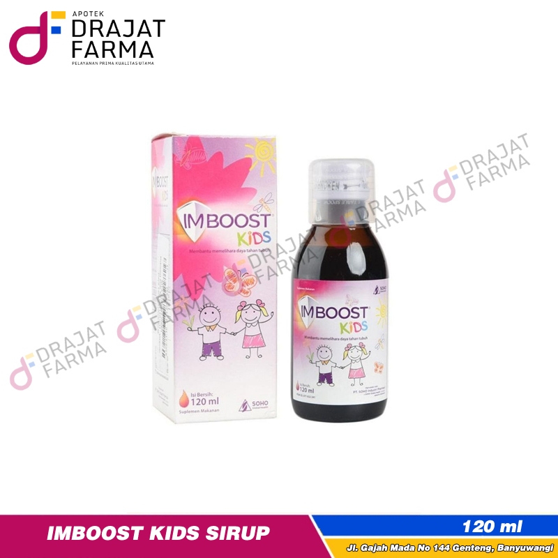 Jual IMBOOST KIDS SIRUP 120ML | VITAMIN DAYA TAHAN TUBUH ANAK | IMUN ...