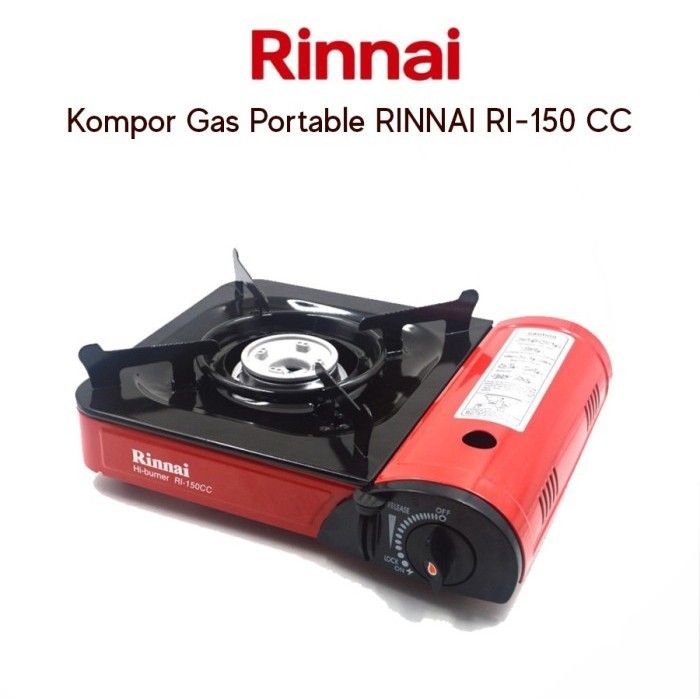 Jual Kompor Portable Rinnai Ri 150cc Camping + Grill Panggangan Gas ...
