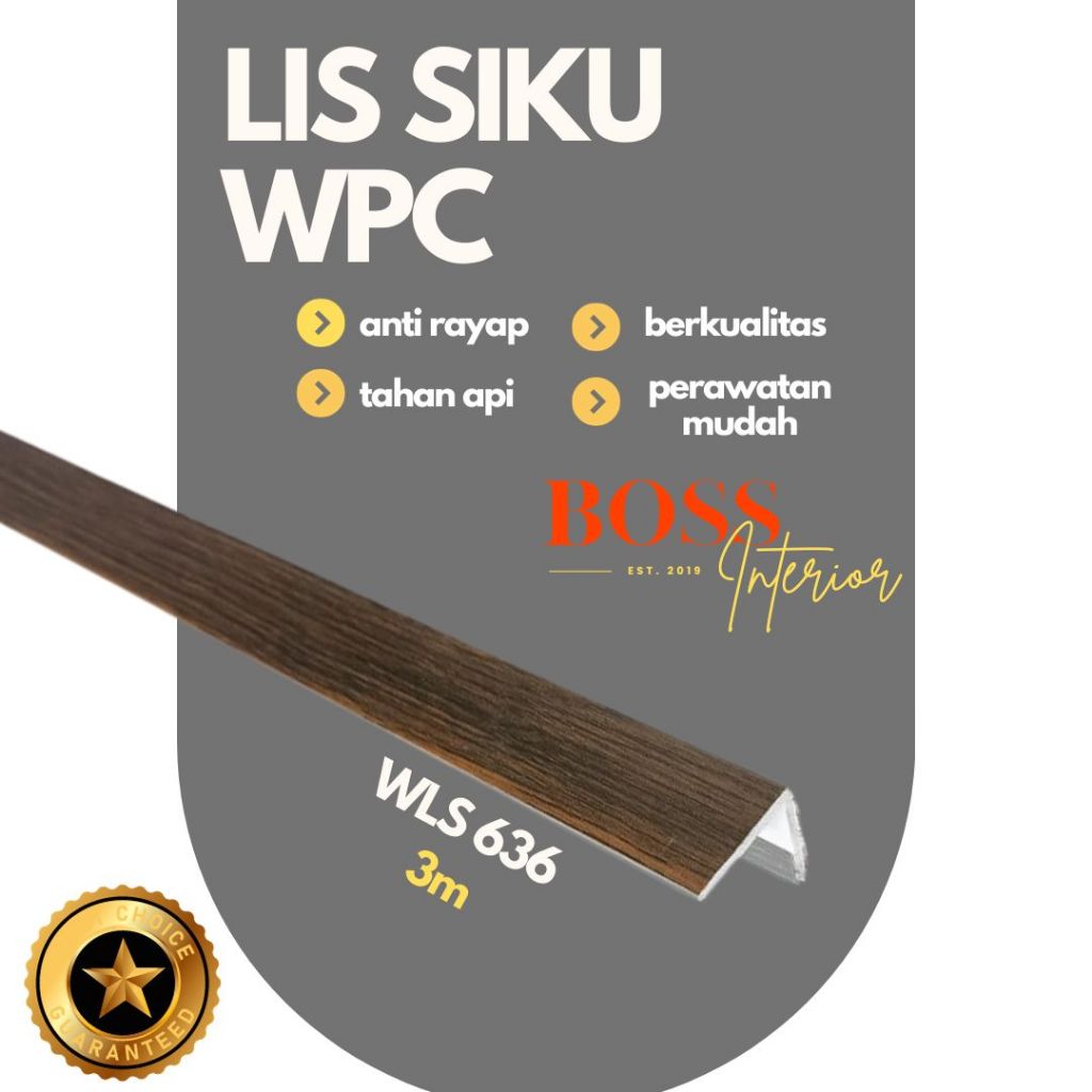 Jual Lis Sudut Siku L Wpc Wall Panel List Penutup Wood Panel Wpc Siku