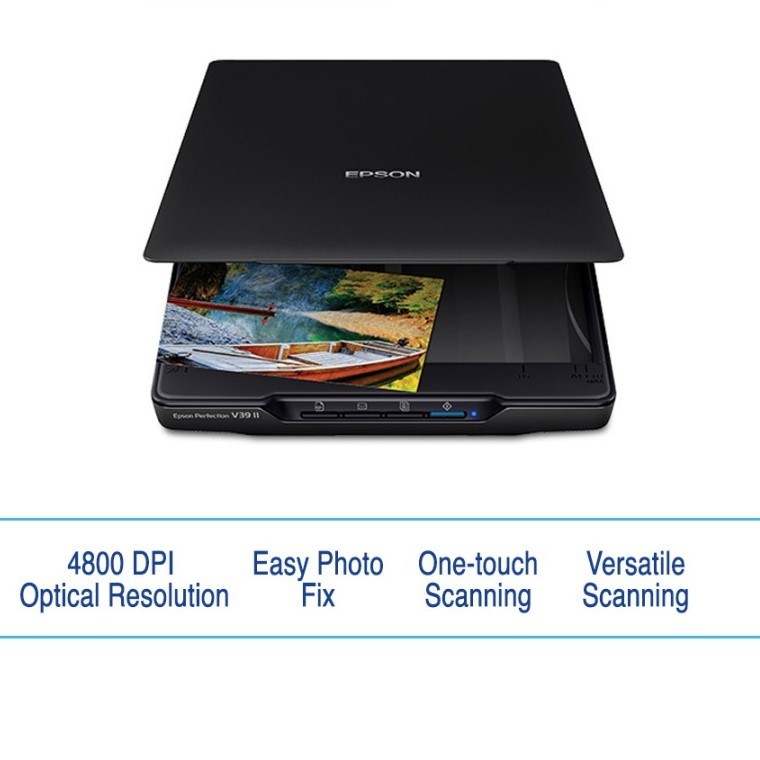 Jual Scanner Epson Perfection V39 Ii V39ii Flatbed Photo A4 Shopee Indonesia 6404