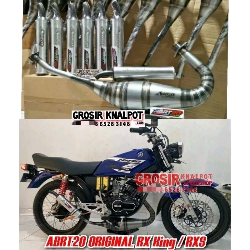 Jual Knalpot ABRT20 ABRT 20 ORIGINAL Model Type PDK Repsol RX king RX S ...