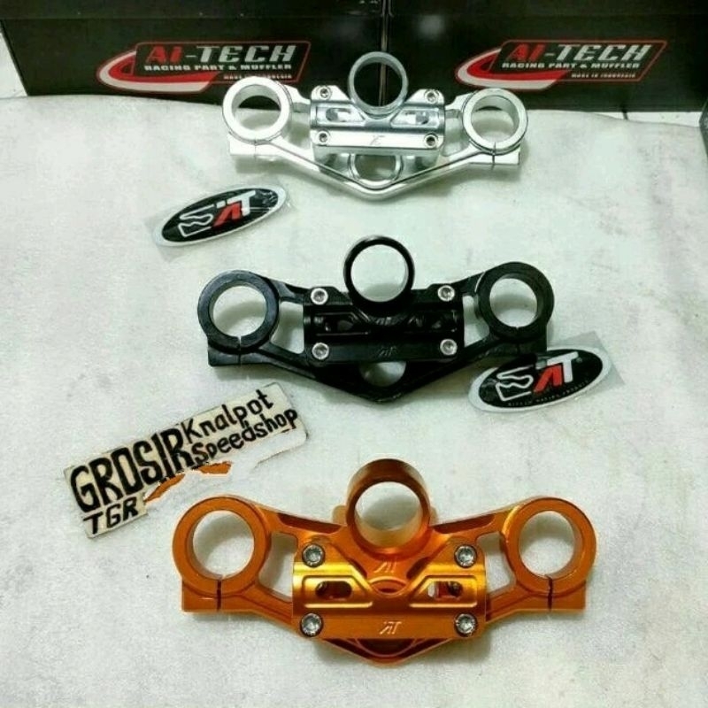 Jual Segitiga Atas triple Clamp Aitech ORIGINAL As 33 Warna PLUS Raiser ...