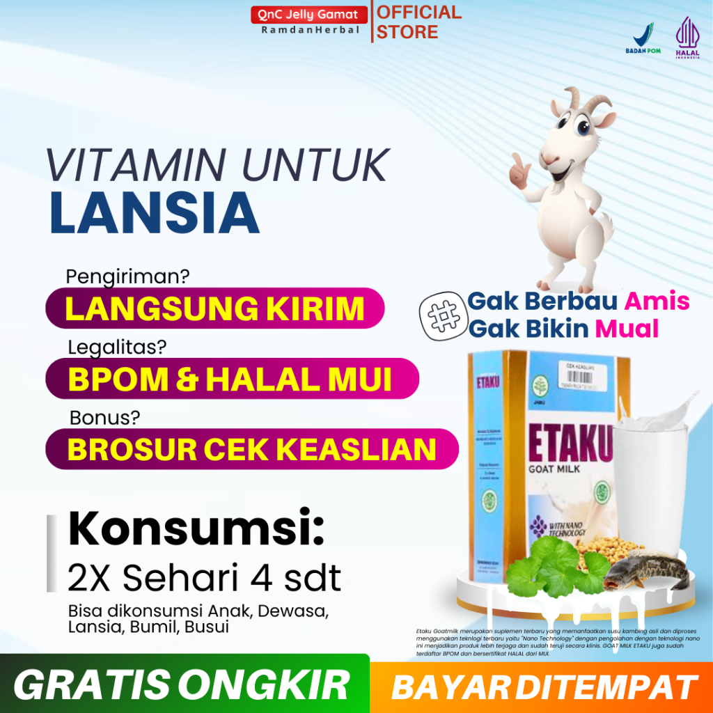 Jual Vitamin Untuk Tulang Dan Sendi Lansia Manula Lanjut Usia Orang Tua