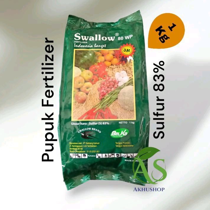 Jual Pupuk Swallow 80wp 1kg Fungisida Pupuk Fertilizer Shopee