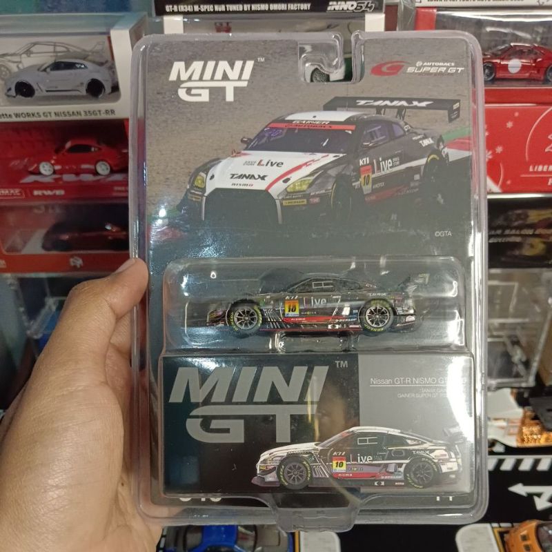 Jual Mini Gt 540 Nissan Gt R Nismo Gt3 10 Tanax Gainer Gt R Gainer Super Gt 2022 Series 5000