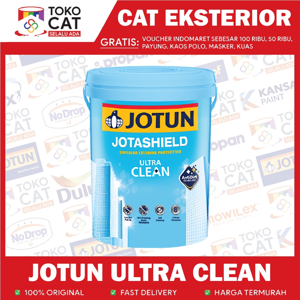 Jual Cat Tembok Eksterior Jotun Jotashield Ultra Clean Tinting Bisa Request Warna 20l 1770