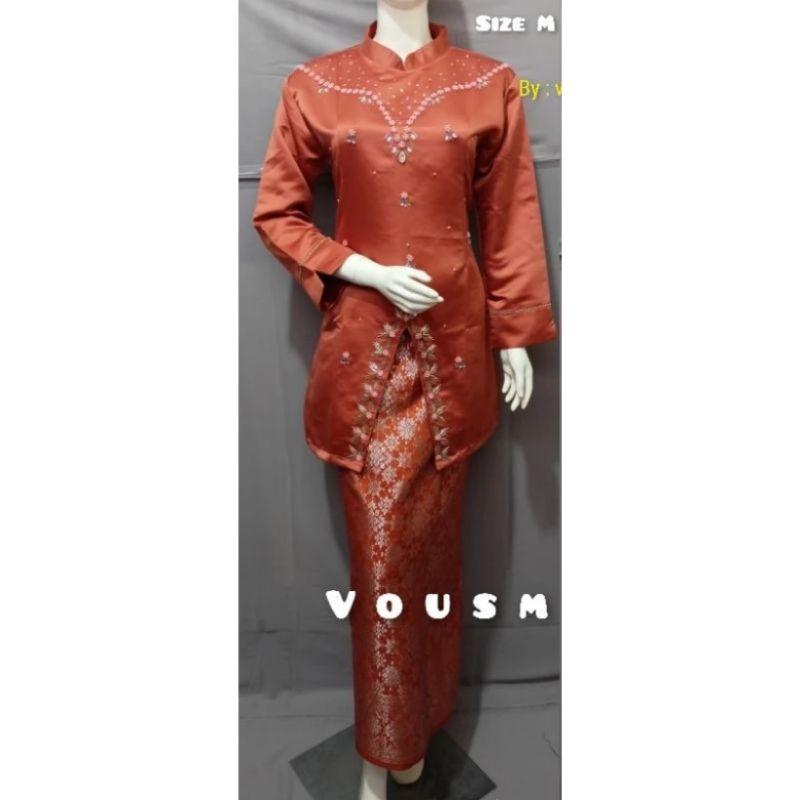 Jual Fk Kebaya Kurung Melayu Payet Kebaya Lesty Setelan Baju