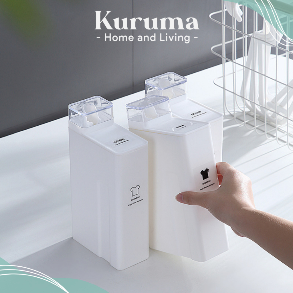 Jual KURUMA NAOMI Botol Laundry Sabun Pakaian Estetik Botol Refill ...