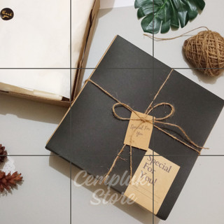 Jual [PAKET BOX SIMPLE KOTAK] BOX HAMPERS KARDUS/BOX KADO/BOX SLIDING ...