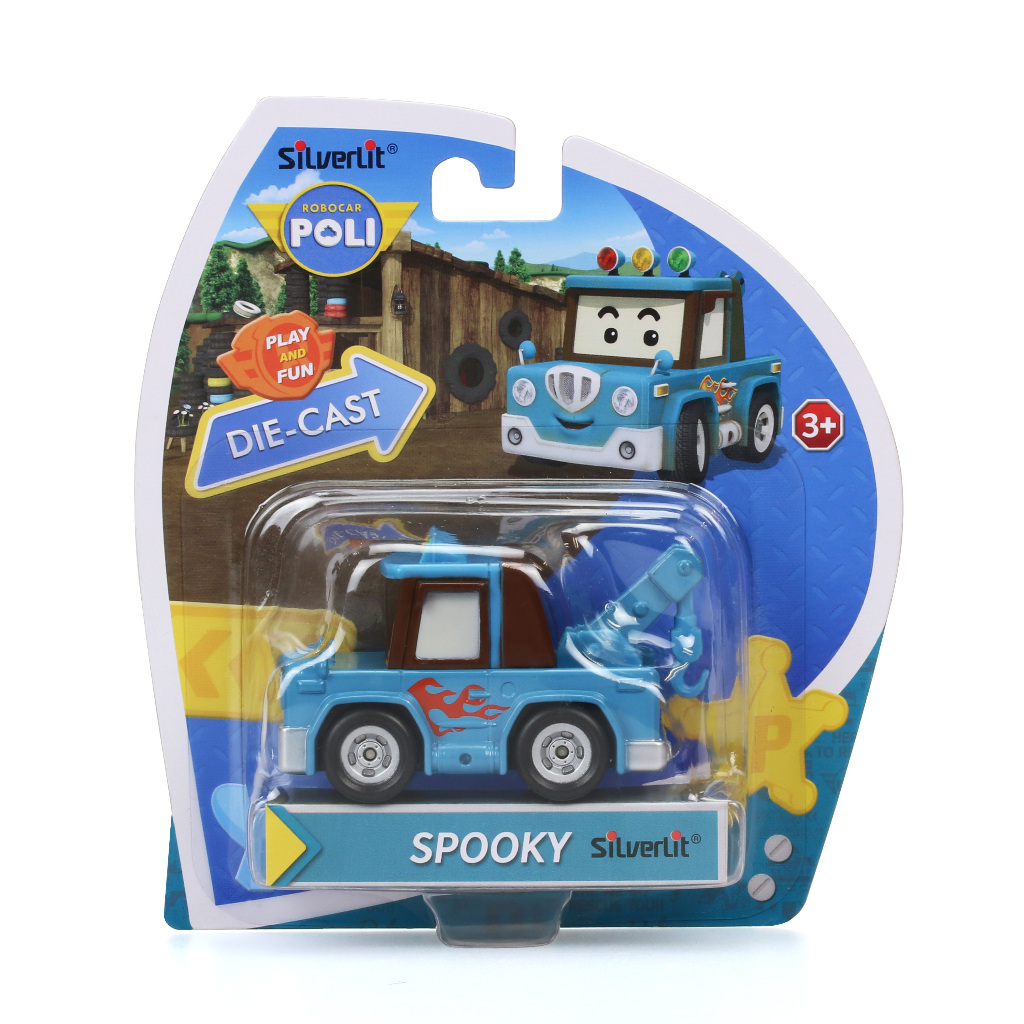 Jual Silverlit Robocar Poli Diecast Spooky Mrt 0611 Mainan Robocarpoli Shopee Indonesia