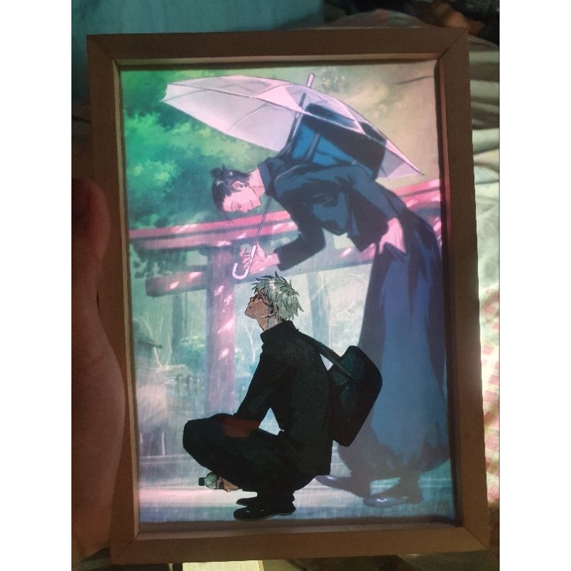 Jual Anime Jujutsu Kaisen Led Painting Frame Pigura Satoru Gojo RGB ...