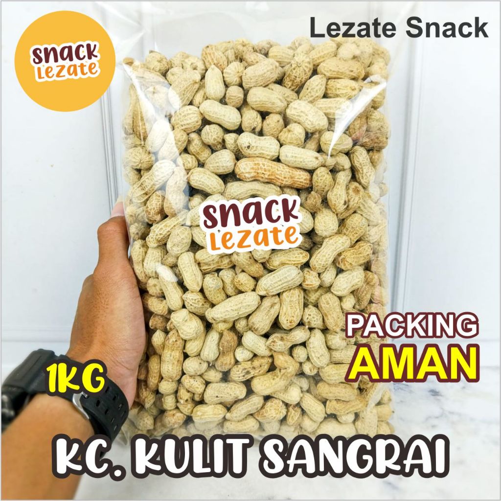 Jual Kacang Kulit Sangrai Oven 1kg Gurih Asin Kualitas Super Kacang Kulit Sangrai Pasir Kiloan 6622