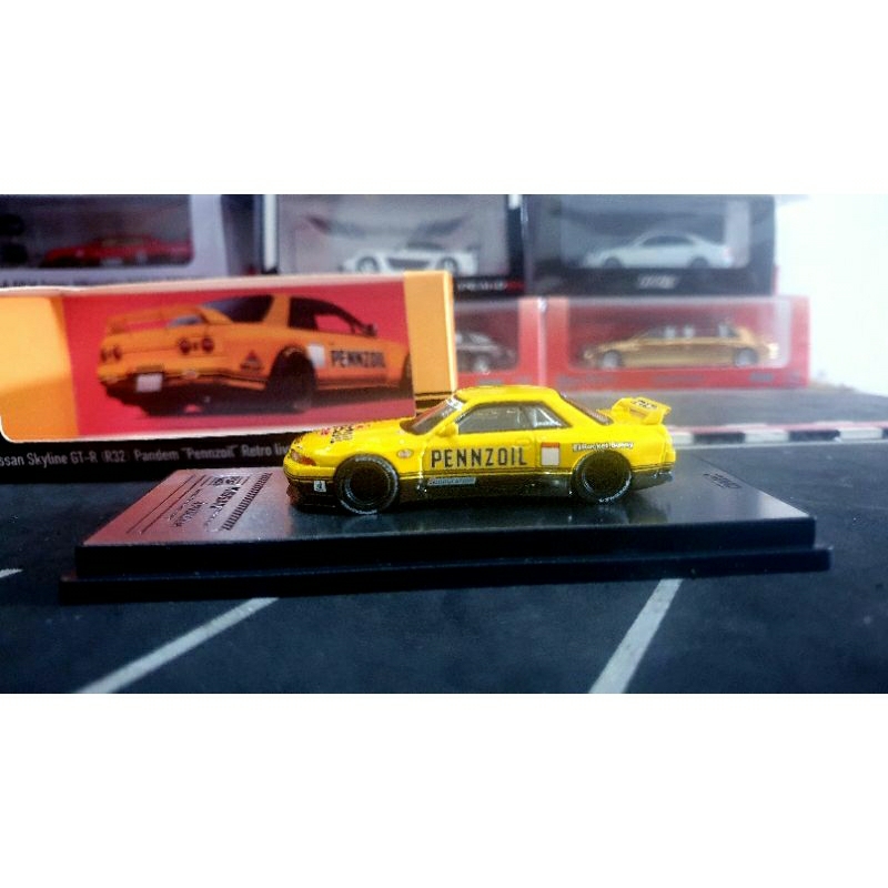Jual Diecast Inno64 Nissan Skyline GTR R32 Pandem penzoil retro livery ...