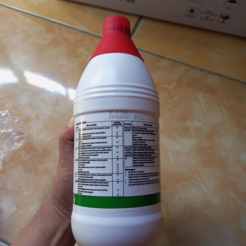 Jual Rundap 486 SL Obat Pembasmi Rumput Liar 1 Liter Satu Dus isi 12Pcs ...
