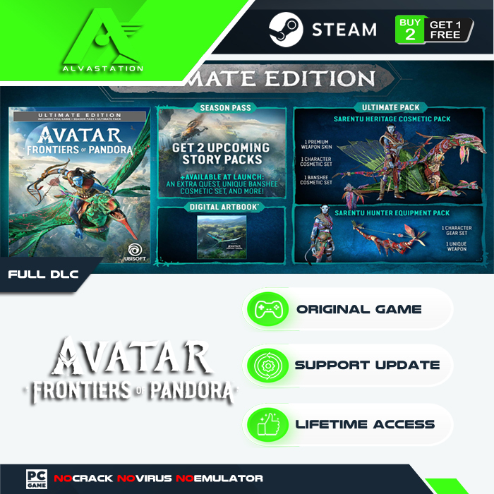 Jual PC Original Avatar Frontiers of Pandora Ultimate Edition | Shopee ...