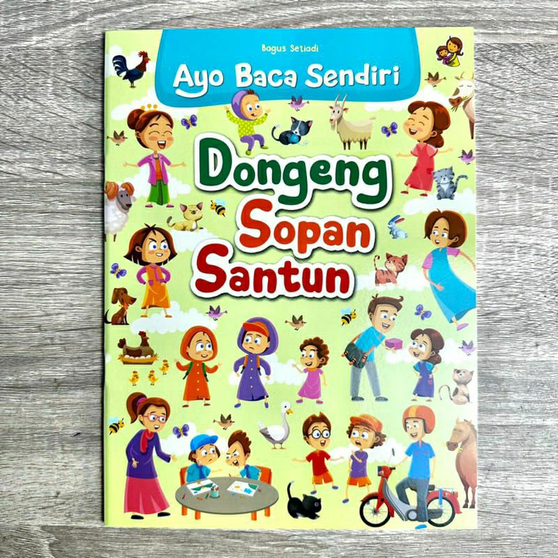 Jual Buku Anal Dongeng Sopan Santun Ayo Baca Sendiri Shopee Indonesia