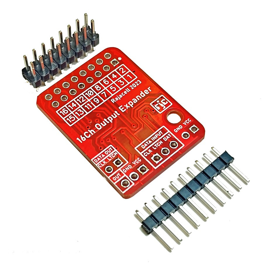 Jual Module Shift Register 16 Ch Output Multiplexer 74HC595 GPIO ...