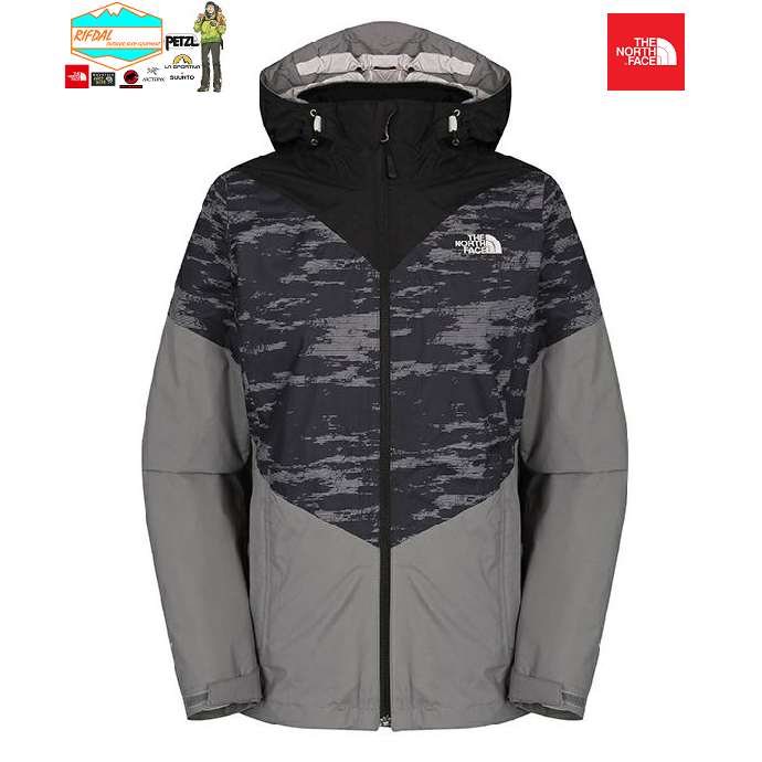 North face grey camo jacket on sale