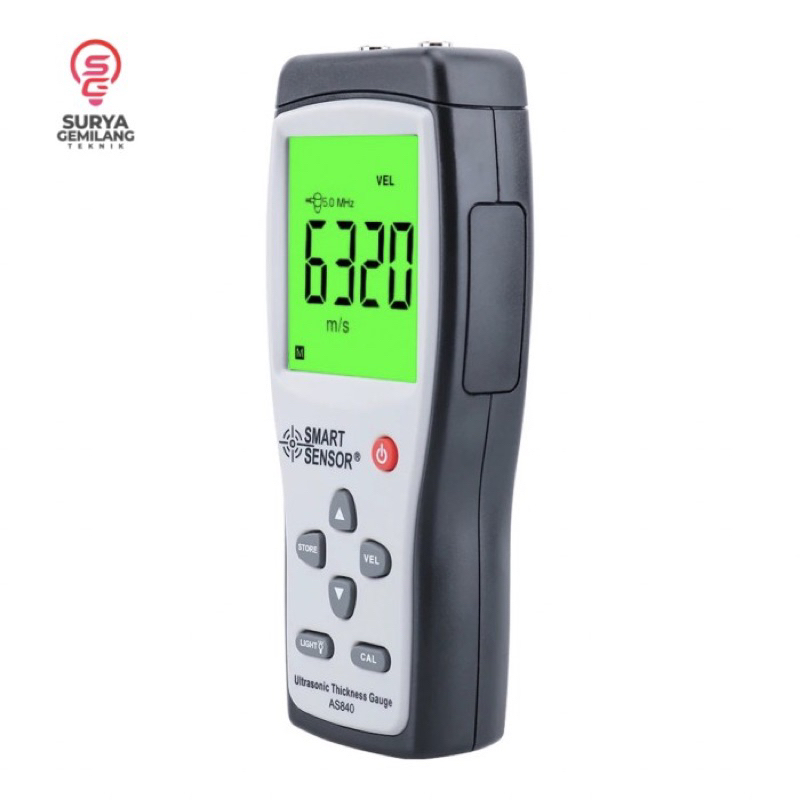 Jual Ultrasonic Thickness Gauge Kaca Besi Keramik Plastik Smart Sensor ...