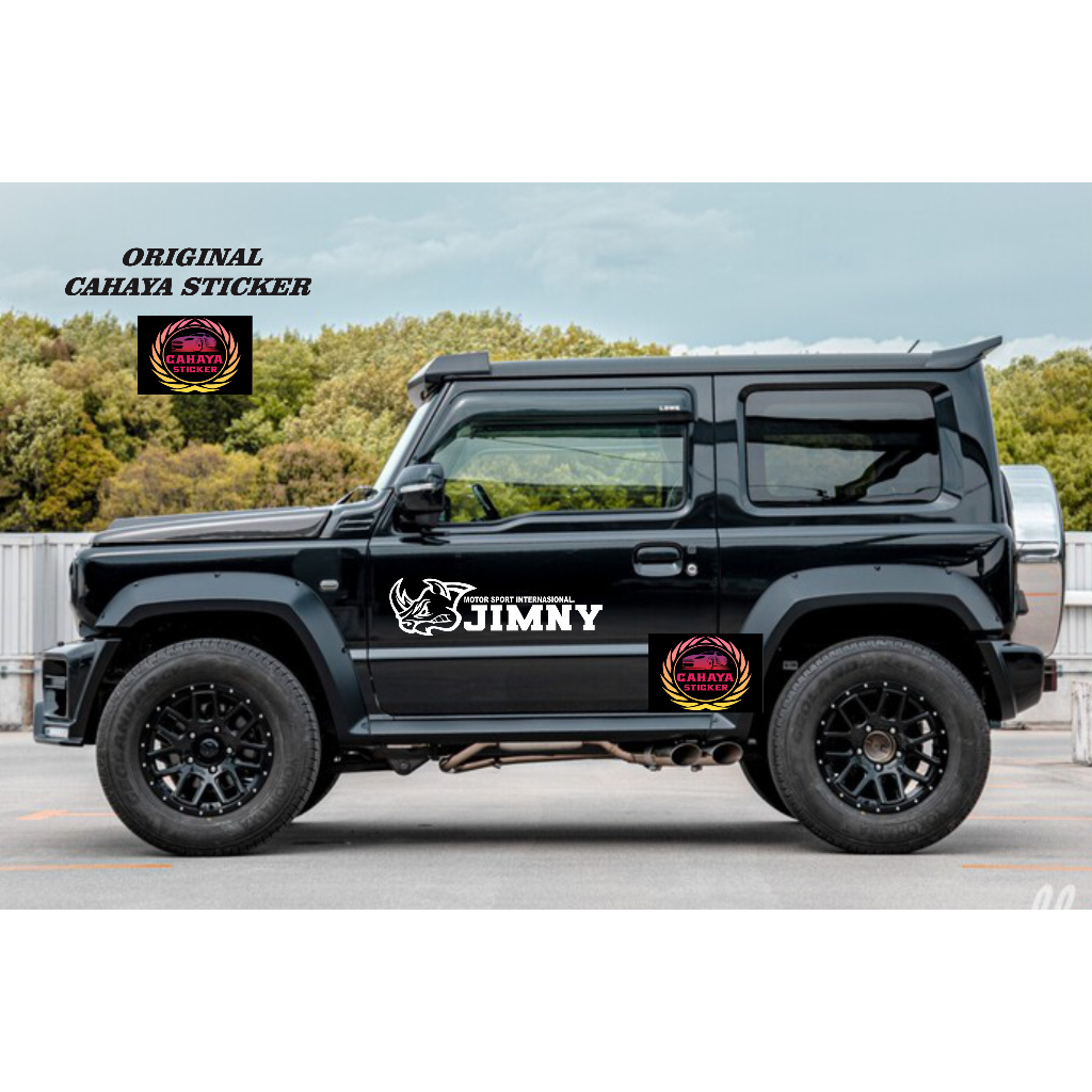 Jual sticker mobil jimny sticker mobil jimny badak sticker kaca mobil