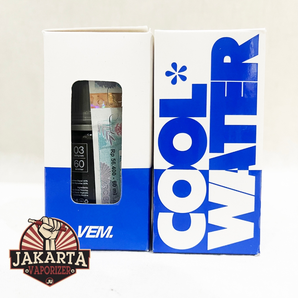 Jual [SALT] COOL WATER SALTNIC 30ML 30MG VEM | Shopee Indonesia