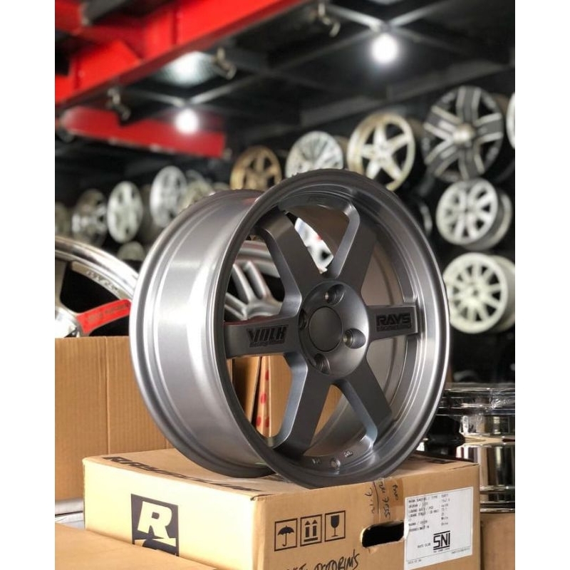 Jual Velg Rays TE37 OG R16 Gun Metal (NEW) | Shopee Indonesia