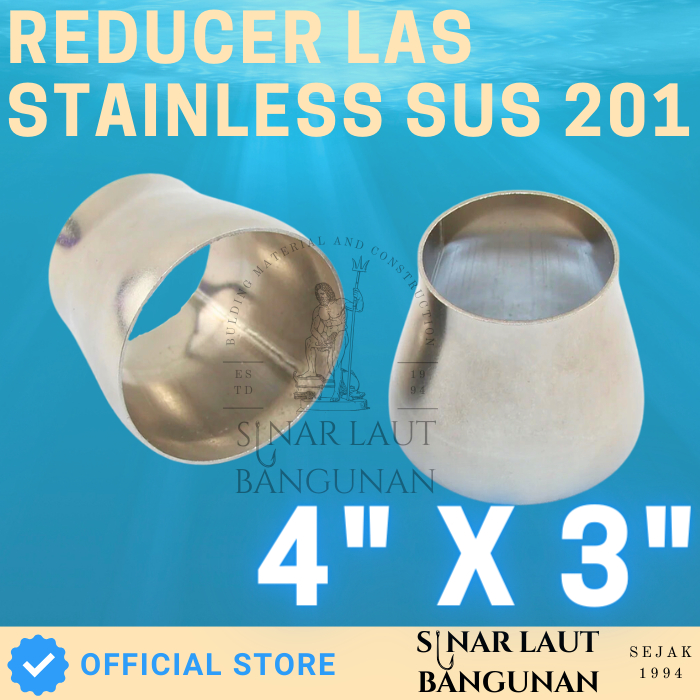 Jual Reducer Las Stainless Steel 201 (4
