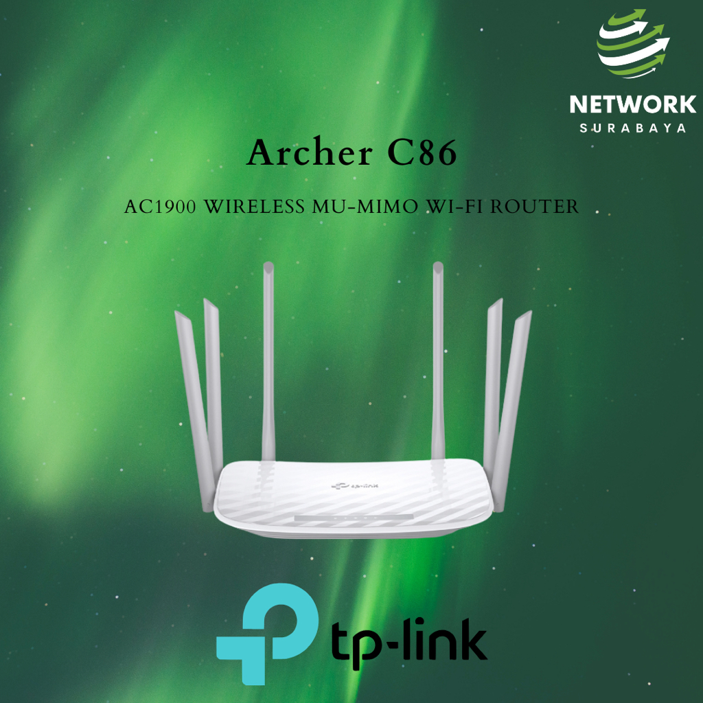 Archer C86, AC1900 Wireless MU-MIMO Wi-Fi Router