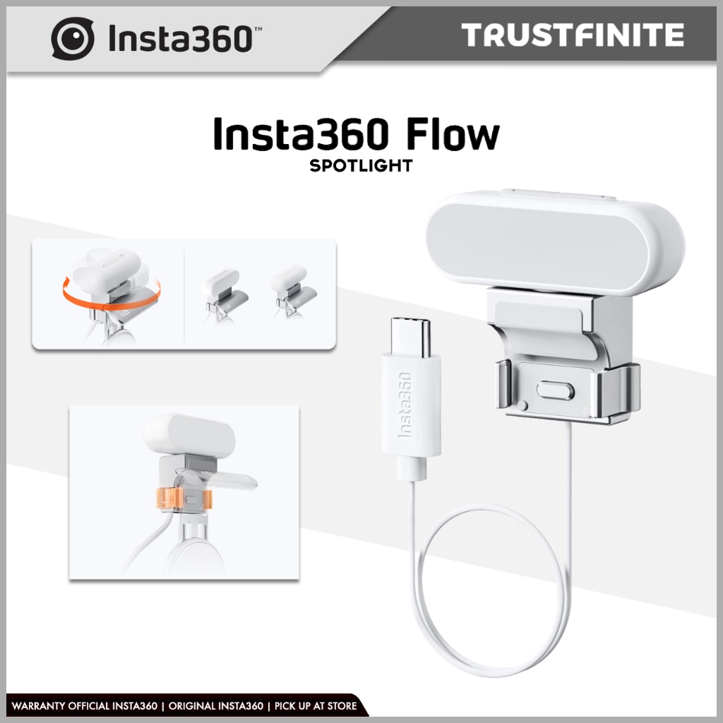 Jual Insta360 Flow Spotlight Original / Fill LED Insta360 Flow ...