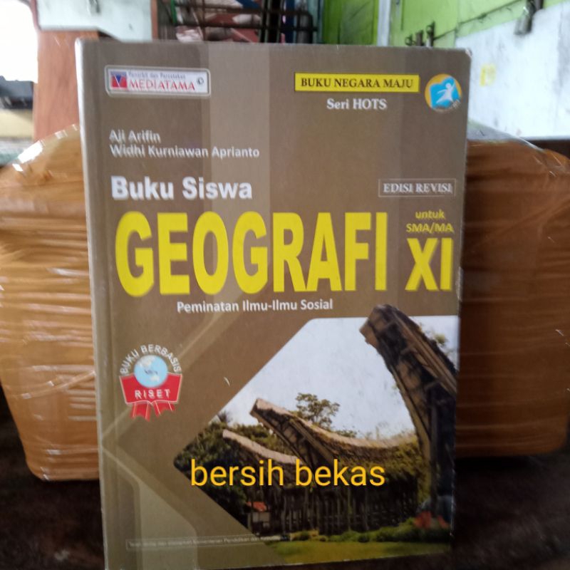 Jual Buku Siswa GEOGRAFI Untuk SMA/MA Kelas XI 11 Kelompok Peminatan ...